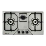 Glam Gas Hob Flora (Silver)