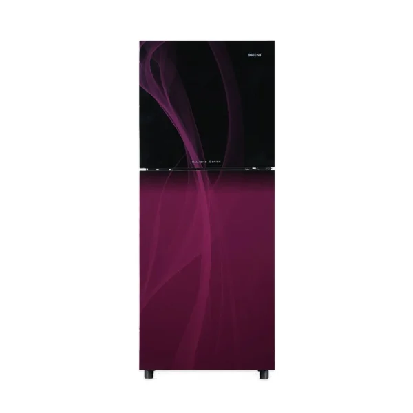 Orient Refrigerator 350 Crystal Jumbo Freezer (Red/Purple) 135V