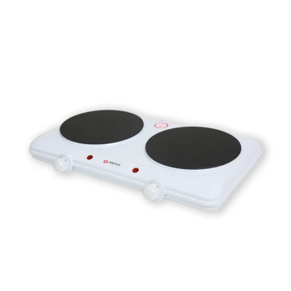 Alpina Glasstop Double Ceramic Hotplate